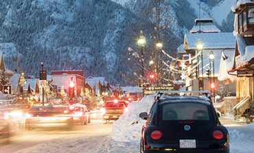 【冬季热卖】【加拿大落基山冬季经典路线】露易丝湖+班夫国家公园全景+翡翠湖+琼斯顿峡谷+冰原大道梦幻巡礼4天游