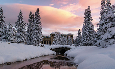 冬季班夫·全程费尔蒙酒店奇境之旅落基山浪漫赏雪&气泡湖 4 天3 晚
