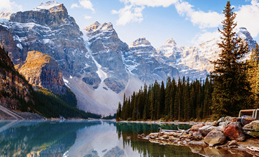 加拿大落基山深度班夫+贾斯珀+优鹤三大国家公园+五大仙境湖泊5天4晚