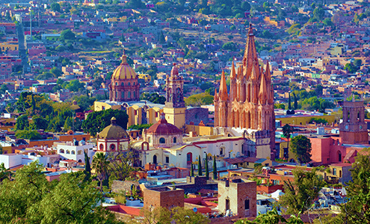墨西哥城日月金字塔&霍奇米尔科&瓜纳华托 & 圣米格尔6天5夜

