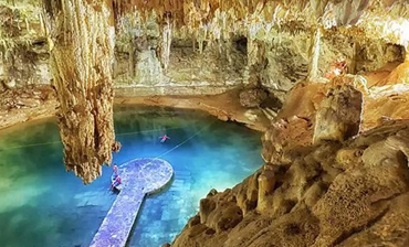 墨西哥坎昆奇琴伊察&双天坑&粉红湖火烈鸟&女人岛出海深度游6天5夜


