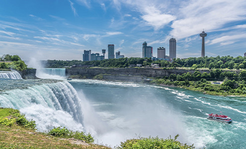 （含多伦多机场接送）加拿大东岸千岛湖+尼亚加拉大瀑布超值5天4晚