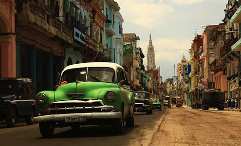 中文小团古巴哈瓦那老爷车+巴拉德罗6 天 5 夜

