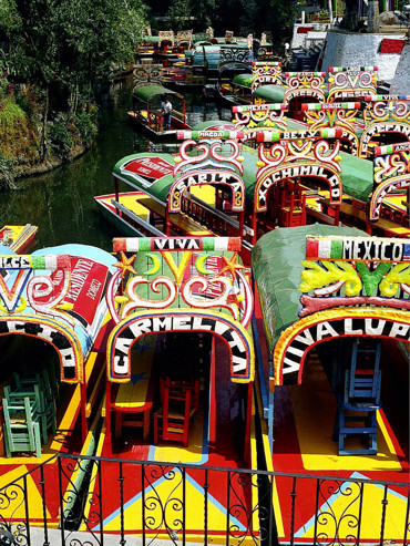 墨西哥城霍奇米尔科泛舟+大学城+国立人类学博物馆风情一日游

