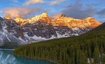 加拿大贾斯珀国家公园打卡佩图湖-露易丝湖+梦莲湖+翡翠湖4大秘境冰川湖3天2晚