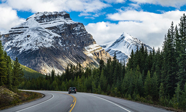 夏季加拿大贾斯珀公园+佩图湖+哥伦比亚冰原雪车+天空步道+探知冰原大道+玛琳湖仙境湖打卡3天2晚