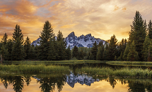 （13人精品小团）美国拉斯维加斯往返西部环线羚羊峡谷+锡安公园+火焰谷+大提顿+黄石公园6日尊享之旅