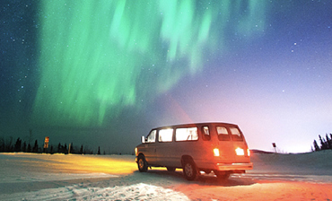 （赠送迪纳利公园健行之旅）阿拉斯加Fairbanks追极光5天4晚经典之旅