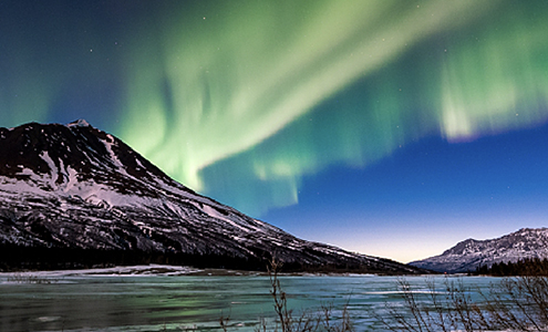（赠送珍娜温泉/三次极光观测）阿拉斯加安克雷奇进费尔班克斯出马塔努斯卡冰川6天 5 晚
